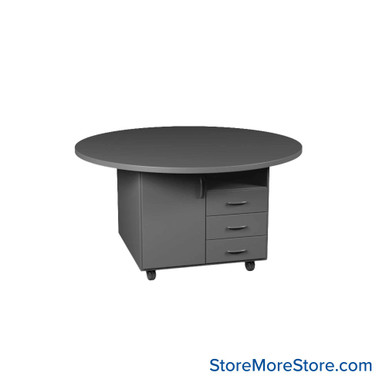Work Island 54''W x 54''D x 36''H - Kit-Media-CS3D-C005436D SMS-03-V24-CS3D-C005436D