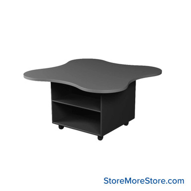 Work Island 54''W x 54''D x 36''H - Kit-Media-OS-C545436CL SMS-03-V24-OS-C545436CL