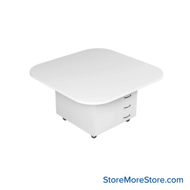Work Island 54''W x 54''D x 29''H - Kit-Media-CS3D-C545429S SMS-03-V24-CS3D-C545429S