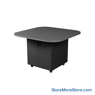Work Island 48''W x 48''D x 42''H - Kit-Media-CS-C484842S SMS-03-V24-CS-C484842S
