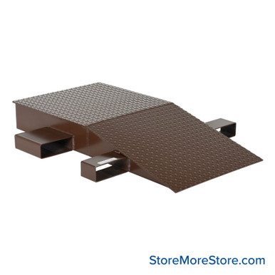 Semi Truck Wheel Ramps 48''W x 24''D x 6''H - SWR-24-6-48 SMS-09-V46-SWR-24-6-48
