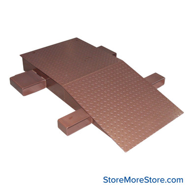 Semi Truck Wheel Ramps 72''W x 24''D x 10''H - SWR-24-10-72 SMS-09-V46-SWR-24-10-72