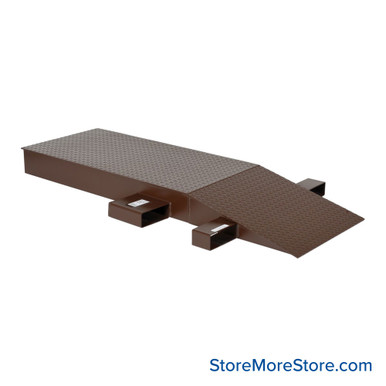 Semi Truck Wheel Ramps 72''W x 24''D x 6''H - SWR-24-6-72 SMS-09-V46-SWR-24-6-72