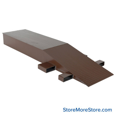 Semi Truck Wheel Ramps 96''W x 24''D x 10''H - SWR-24-10-96 SMS-09-V46-SWR-24-10-96