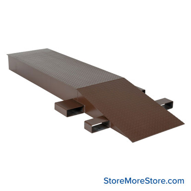 Semi Truck Wheel Ramps 96''W x 24''D x 8''H - SWR-24-8-96 SMS-09-V46-SWR-24-8-96