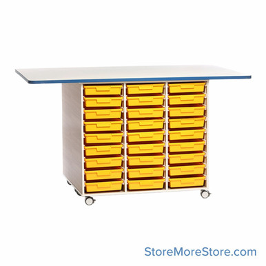 Mobile STEM Stations 72''W x 40''D x 41''H - ISLAND54 SMS-10-V134-ISLAND54