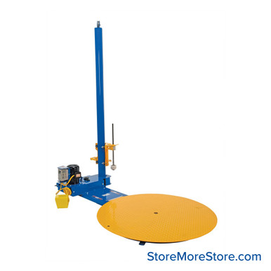 Turntable Stretch Wrapper 26''W x 64''D x 96''H - SWA-50 SMS-09-V46-SWA-50