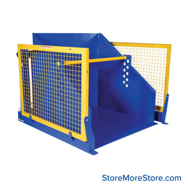 Hydraulic Box Dumper 69''W x 68''D x 53''H - HBD-2-36 SMS-09-V46-HBD-2-36