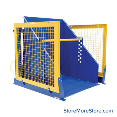 Hydraulic Box Dumper 69''W x 68''D x 65''H - HBD-2-48 SMS-09-V46-HBD-2-48