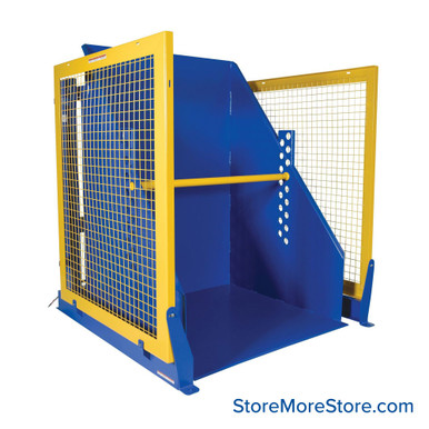 Hydraulic Box Dumper 69''W x 68''D x 77''H - HBD-2-60 SMS-09-V46-HBD-2-60