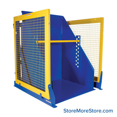 Hydraulic Box Dumper 69''W x 68''D x 77''H - HBD-4-60 SMS-09-V46-HBD-4-60