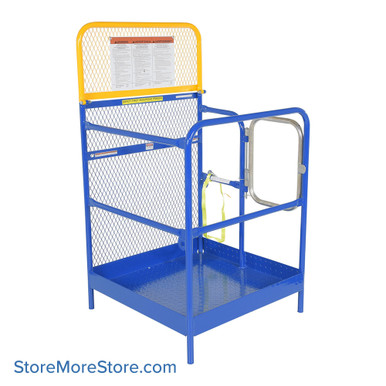 Forklift Work Platforms 36''W x 36''D x 42''H - WP-3636 SMS-09-V46-WP-3636