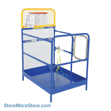 Forklift Work Platforms 36''W x 48''D x 42''H - WP-3648 SMS-09-V46-WP-3648