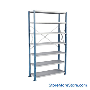 Heavy Duty Shelving 48''W x 18''D x 87''H - HO48187-7XD SMS-08-V39-HO48187-7XD