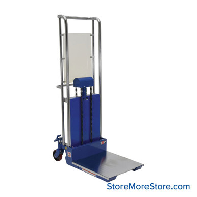 Hand Truck with Hydraulic Lift 23''W x 24''D x 59''H - HYD-10 SMS-09-V46-HYD-10
