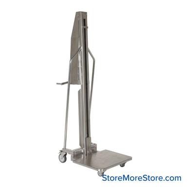 Stainless Steel Work Positioner 24''W x 32''D x 75''H - MWP-440-M-SS SMS-09-V46-MWP-440-M-SS