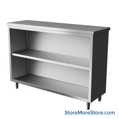 Stainless Steel Counter Height Work Table 48''W x 15''D - TC-DC1548 SMS-01-V94-DC1548