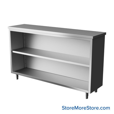 Stainless Steel Counter Height Work Table 60''W x 15''D - TC-DC1560 SMS-01-V94-DC1560