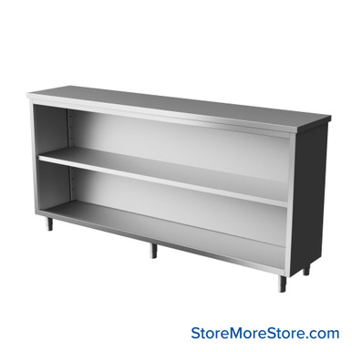 Stainless Steel Counter Height Work Table 72''W x 15''D - TC-DC1572 SMS-01-V94-DC1572