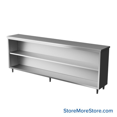 Stainless Steel Counter Height Work Table 96''W x 15''D - TC-DC1596 SMS-01-V94-DC1596