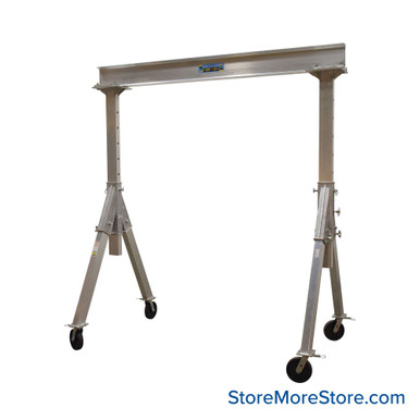 Aluminum Gantry Crane 144''W x 54''D x 122''H - AHA-4-12-12 SMS-09-V46-AHA-4-12-12