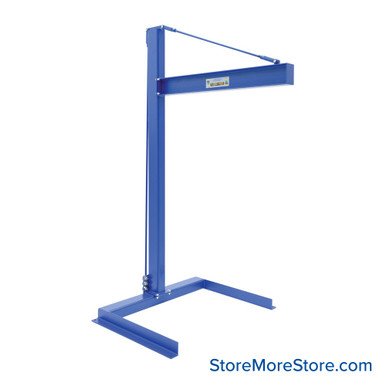 Small Jib Crane 54''W x 63''D x 107''H - CJIB-10 SMS-09-V46-CJIB-10