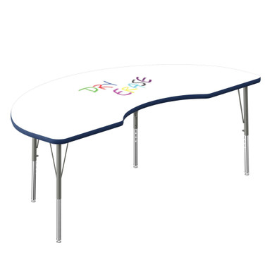 Dry Erase Activity Tables 36''W x 72''D x 19''H - A3672DE-KID-14 SMS-04-V28-A3672DE-KID-14