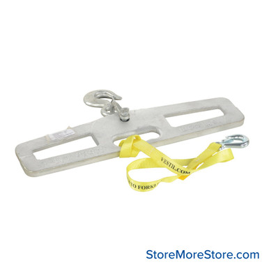 Forklift Hoist Attachment 24''W x 1''D x 6''H - LM-HP4-R SMS-09-V46-LM-HP4-R