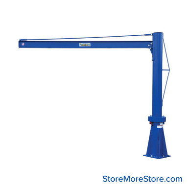 Portable Jib Crane 96''W x 17''D x 85''H - JIB-P-10-8-6 SMS-09-V46-JIB-P-10-8-6