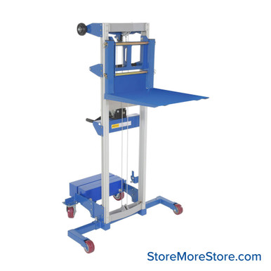 Manual Stacker Lift 21''W x 43''D x 72''H - A-LIFT-S-HP SMS-09-V46-A-LIFT-CB-DP