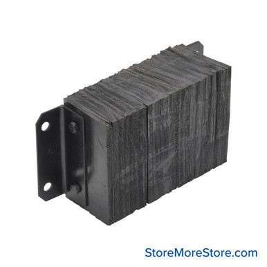 Rubber Dock Bumpers 18''W x 6''D x 10''H - 1018-6 SMS-09-V46-1018-6