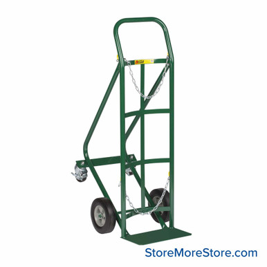 Gas Cylinder Hand Truck 14''W x 8''D x 49''H - TW-70-8SR-3R SMS-07-V87-TW-70-8SR-3R