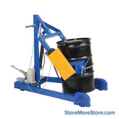 Hydraulic Drum Lifter 49''W x 104''D x 71''H - HDC-305-84 SMS-09-V46-HDC-305-84