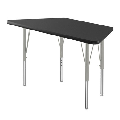 Adjustable Height Activity Tables-Trapezoid Shaped - A2448-TRP-14 SMS-04-V28-A2448-TRP-14