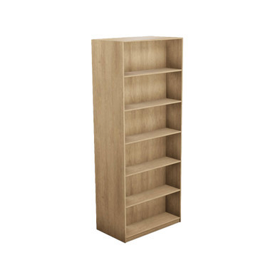 Laminate Bookshelf, 109" W x 20" D x 72" H, Double-Sided Shelving, Without Casters SMS-08-V24-H11-7220-3