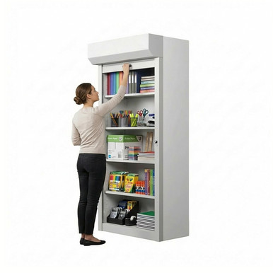 Shelving Security Doors and Shutters 36''W x 4''D - 079036FRT SMS-08-V89-079036FRT