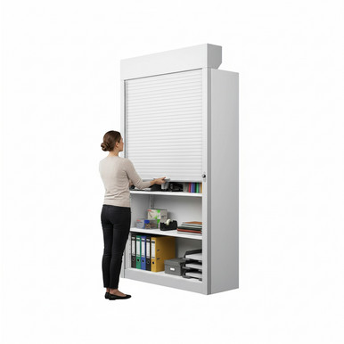 Shelving Security Doors and Shutters 48''W x 4''D - 100048TOP SMS-08-V89-100048TOP