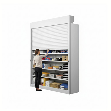 Shelving Security Doors and Shutters 72''W x 4''D - 124072TOP SMS-08-V89-124072TOP