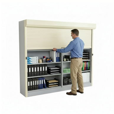 Shelving Security Doors and Shutters 108''W x 4''D - 091108FRT SMS-08-V89-091108FRT