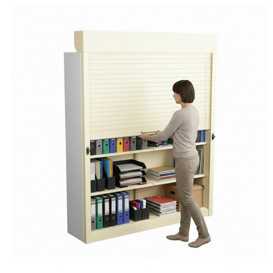 Shelving Security Doors and Shutters 72''W x 4''D - 091072TOP SMS-08-V89-091072TOP