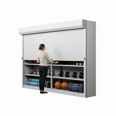 Shelving Security Doors and Shutters 108''W x 4''D - 100108FRT SMS-08-V89-100108FRT