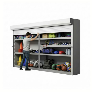 Shelving Security Doors and Shutters 144''W x 4''D - 079144FRT SMS-08-V89-079144FRT