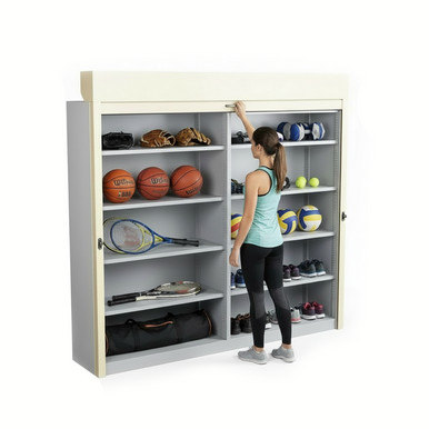 Shelving Security Doors and Shutters 96''W x 4''D - 079096TOP SMS-08-V89-079096TOP