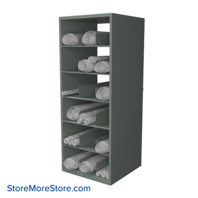 Rolled Blueprint Storage Shelving 42''W x 30''D x 76''H - PD423076-7 SMS-08-V25-PD423076-7