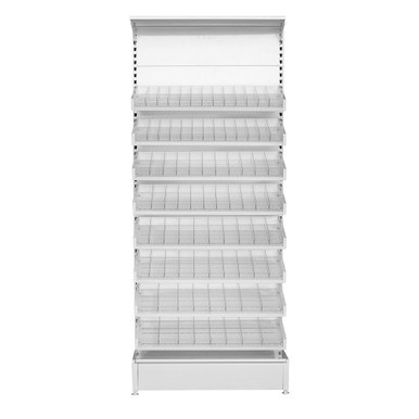 Pharmacy Shelving 37''W x 15''D x 89''H - YSTY22912H1B8S-WES SMS-08-V132-YSTY22912H1B8S-WES