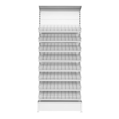 Pharmacy Shelving 37''W x 15''D x 89''H - YSTY22916H1B8S-WES SMS-08-V132-YSTY22916H1B8S-WES