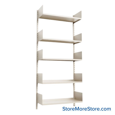 Wall Mounted Shelves 30''W x 10''D x 78''H - WSS-0130-7810 SMS-08-V35-WSS-0130-7810