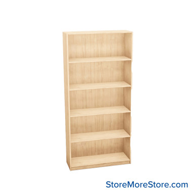 Melamine Bookshelf 37''W x 12''D x 72''H - T11-7212 SMS-08-V24-T11-7212