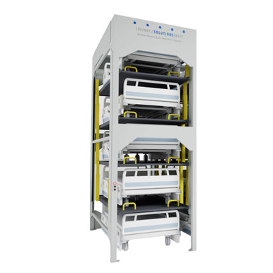 Five High Front Load Hospital Bed Storage Lift SMS-09-V01-SSG-UL5F