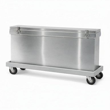 Stainless Steel Wet Storage Specimen Tank - 36 Gallon Capacity